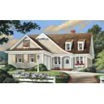 Country House Plan Front of Home - Mayfaire Country Cottage 128D-0233 - Shop House Plans and More