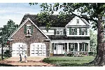 Traditional House Plan Front of Home - 128D-0234 - Shop House Plans and More
