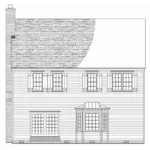 European House Plan Rear Elevation - Pebble Brook Country Home 128D-0249 - Shop House Plans and More