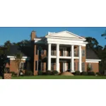 Traditional House Plan Front of Home - Savannah Place Luxury Home 128D-0266 - Shop House Plans and More