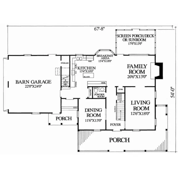 Traditional House Plan First Floor - Walnut Grove Plantation Home 128D-0300 - Shop House Plans and More