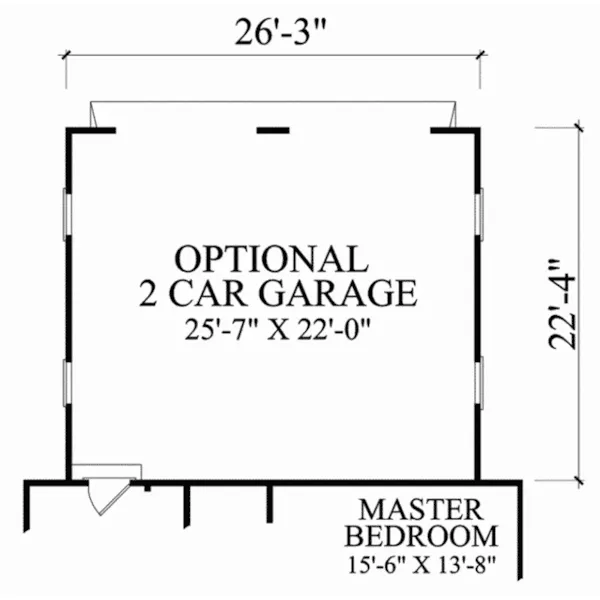 Cabin & Cottage House Plan Second Floor - Whistlin' Dixie Cottage 128D-0306 - Shop House Plans and More