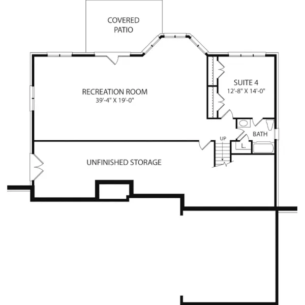 Traditional House Plan Second Floor - Twillman Traditional Home 129D-0007 - Shop House Plans and More