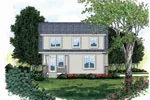 Lowcountry House Plan Color Image of House - Cornhill Creek Bungalow Home 129D-0008 - Search House Plans and More