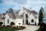 Italian House Plan Front of Home - Sea Beauty Sunbelt Home 129D-0018 - Shop House Plans and More