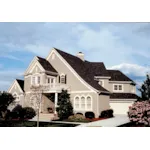 European House Plan Front of House 129D-0019