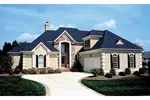 Arts & Crafts House Plan Front of House 129D-0021