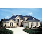 Arts & Crafts House Plan Front of House 129D-0021