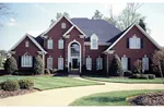 Traditional House Plan Front of Home - Dietrich Luxury Traditional Home 129D-0023 - Search House Plans and More