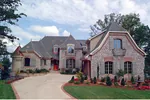 European House Plan Front of Home - Derby Place Luxury Rustic Home 129S-0003 - Search House Plans and More