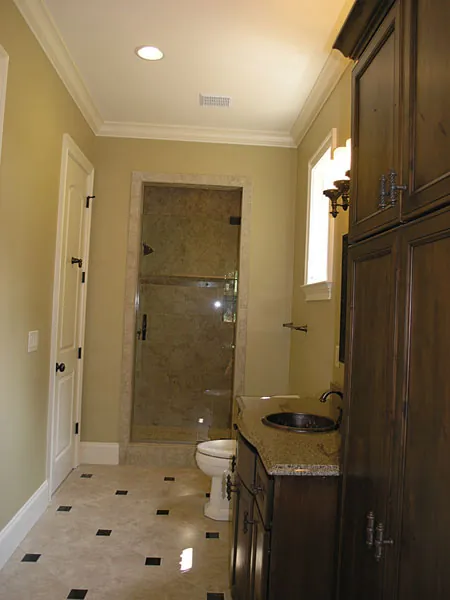 European House Plan Bathroom Photo 01 - Armstrong Hill Luxury Home 129S-0005 - Search House Plans and More