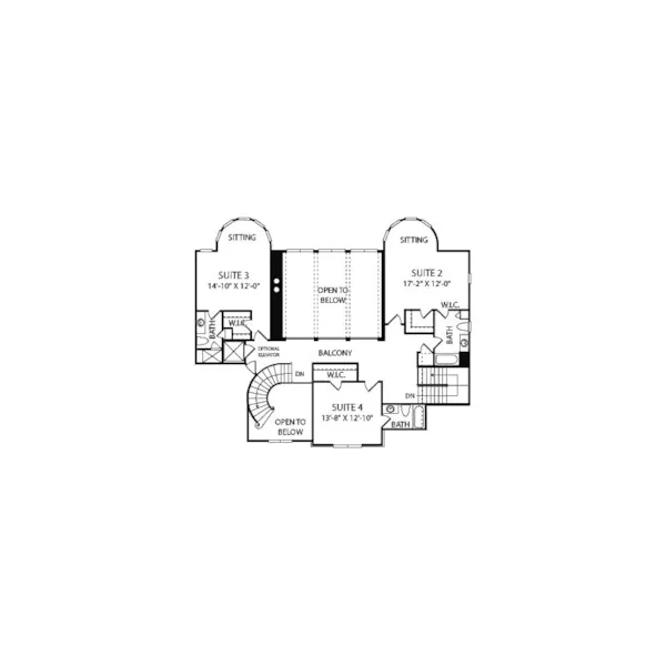 Luxury House Plan Second Floor - Belle Plain Victorian Home 129S-0008 - Search House Plans and More