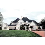 Luxury House Plan Front of House 129S-0009