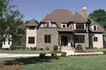 Luxury House Plan Front of Home - Lowery Manor Luxury Home 129S-0010 - Shop House Plans and More