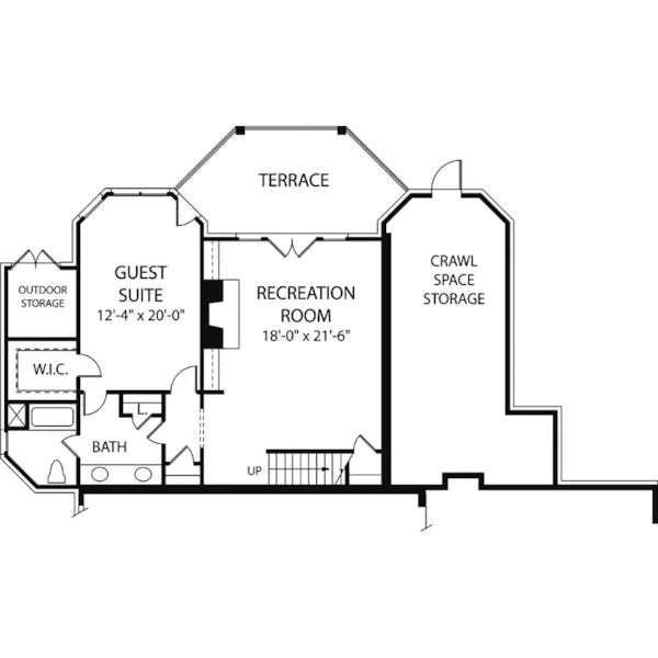 Luxury House Plan Bonus Room - Caprese Luxury Home 129S-0017 - Search House Plans and More