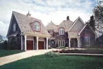 Arts & Crafts House Plan Front of Home - Sunland Park Luxury Home 129S-0018 - Shop House Plans and More