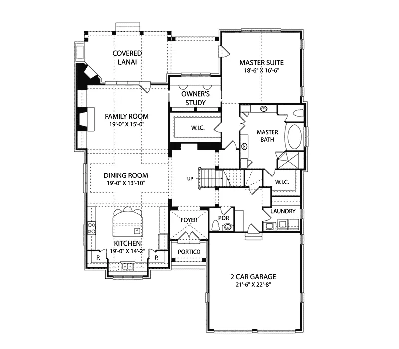 Luxury House Plan First Floor - Savory Luxury Home 129S-0021 - Shop House Plans and More