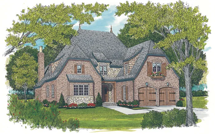 Luxury House Plan Front Image - Savory Luxury Home 129S-0021 - Shop House Plans and More