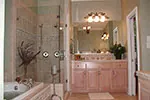 Luxury House Plan Master Bathroom Photo 01 - Glen Creek Luxury Home 129S-0023 - Search House Plans and More