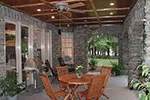 Luxury House Plan Outdoor Living Photo 02 - Glen Creek Luxury Home 129S-0023 - Search House Plans and More