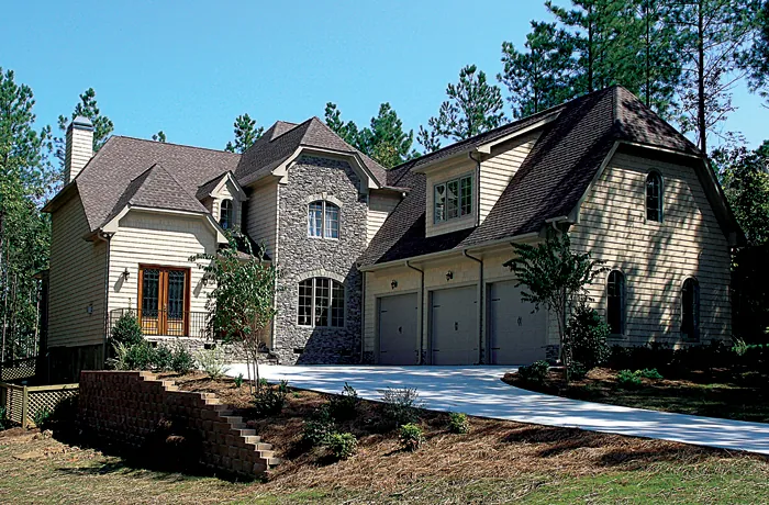 Luxury House Plan Front of Home - Quail Manor Luxury Home 129S-0025 - Shop House Plans and More