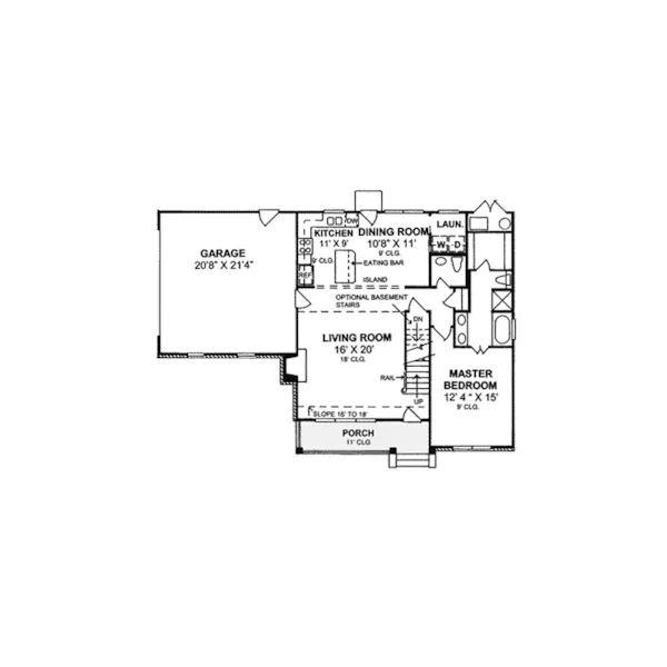 Neoclassical House Plan First Floor - Dietz Field Country Home 130D-0093 - Search House Plans and More