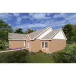 Country House Plan Side View Photo - Downall Green Traditional Home 130D-0114 - Search House Plans and More