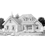 Twin Dormers Promote Country Style