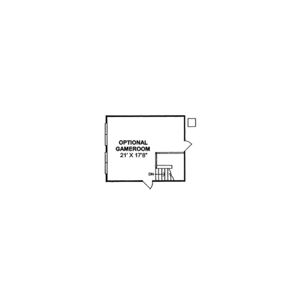 Country House Plan Optional Floor Plan - Lacoeur Country Home 130D-0132 - Shop House Plans and More