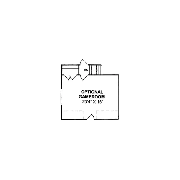 Farmhouse Plan Optional Floor Plan - Pepperell Ranch Farmhouse 130D-0137 - Shop House Plans and More