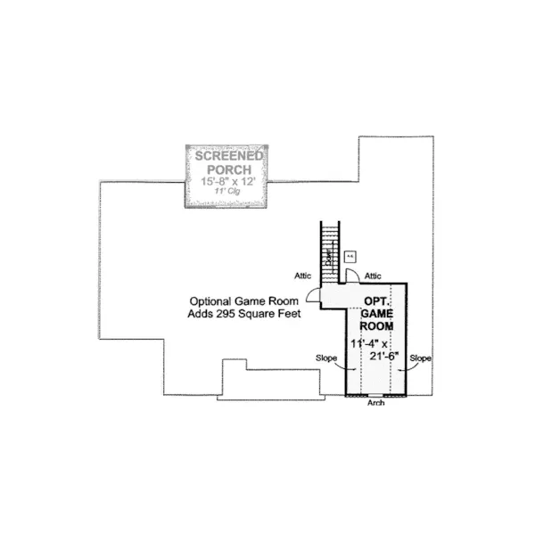 Country House Plan Second Floor - Bixby Place Traditional Home 130D-0192 - Search House Plans and More