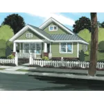 Craftsman House Plan Front Photo 01 - Modena Bay Craftsman Home 130D-0208 - Shop House Plans and More