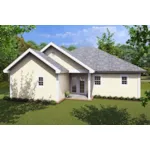 Ranch House Plan Front of House 130D-0306