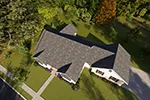 Traditional House Plan Aerial View Photo 01 - Moores Mill Country Home 130D-0321 - Shop House Plans and More