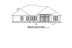Cabin & Cottage House Plan Rear Elevation - Reynolds Park Country Home 130D-0323 - Shop House Plans and More