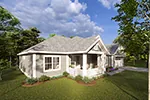 Traditional House Plan Front Photo 01 - Riverside Lane Ranch Home 130D-0324 - Shop House Plans and More