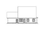 Cabin & Cottage House Plan Rear Elevation - Vessels Country Home 130D-0326 - Shop House Plans and More