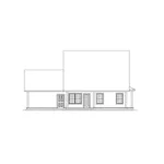 Cabin & Cottage House Plan Rear Elevation - Vessels Country Home 130D-0326 - Shop House Plans and More