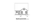 Cabin & Cottage House Plan Rear Elevation - Levanna Country Home 130D-0327 - Shop House Plans and More