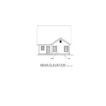 Traditional House Plan Rear Elevation - Levanna Country Home 130D-0327 - Shop House Plans and More