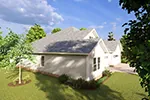 Craftsman House Plan Side View Photo - Deercliff Country Home 130D-0332 - Search House Plans and More