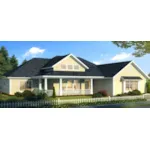 Craftsman House Plan Front of House 130D-0333