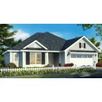 Craftsman House Plan Front of House 130D-0336