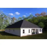 Traditional House Plan Rear Photo 02 - Keller Bay Country Home 130D-0337 - Search House Plans and More