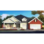 Craftsman House Plan Front of House 130D-0338