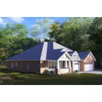 Ranch House Plan Front Photo 02 - Lindmark Lane Ranch Home 130D-0338 - Shop House Plans and More