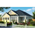 Craftsman House Plan Front of House 130D-0344