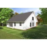 Cabin & Cottage House Plan Rear Photo 02 - Fayville Bungalow Home 130D-0347 - Shop House Plans and More