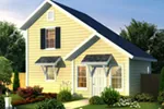 Traditional House Plan Front of Home - Trentmore Country Home 130D-0360 - Shop House Plans and More