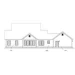 Traditional House Plan Rear Elevation - Acorn Run Country Home 130D-0374 - Shop House Plans and More